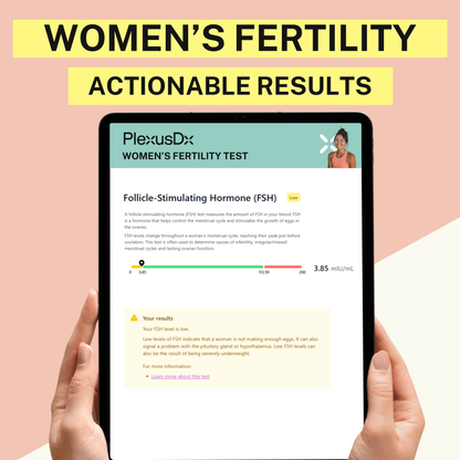 Women's Fertility Blood Test