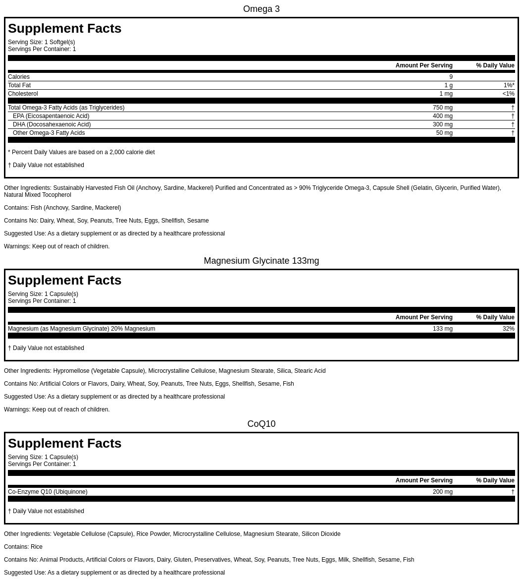 Blood Pressure Support