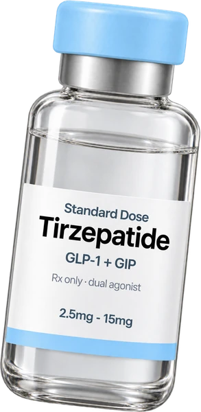 Standard dose tirzepatide vial