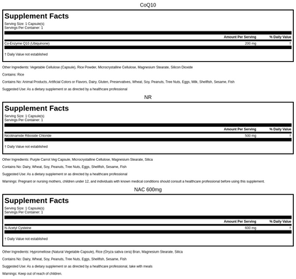 Longevity Support Supplement Pack