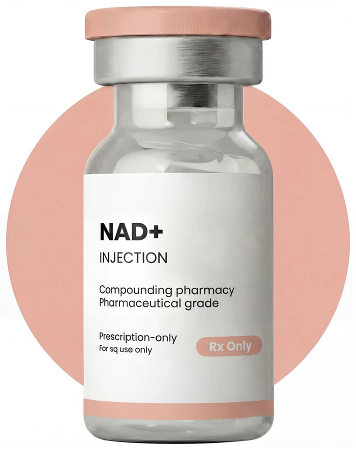 NAD+ injection vial